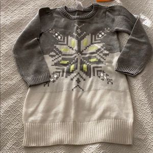 Gymboree cozy ski lodge snowflake dress 5